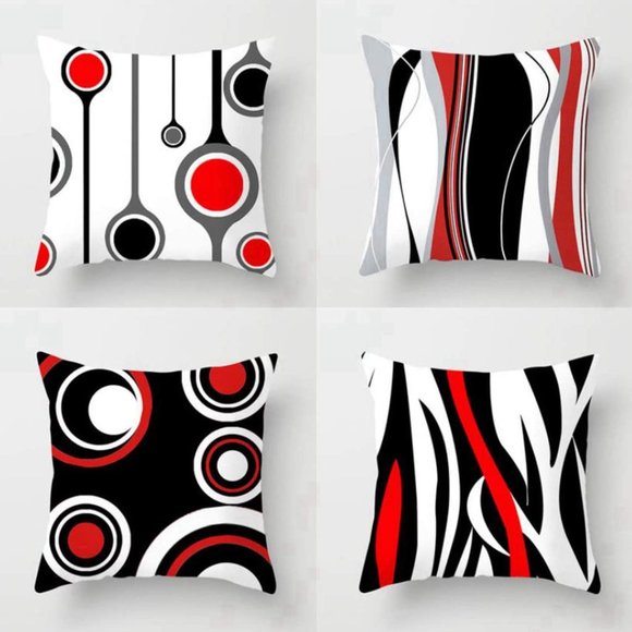 2 PCs Assorted Brand New 18x18 throw Pillow Cover - Picture 2 of 16